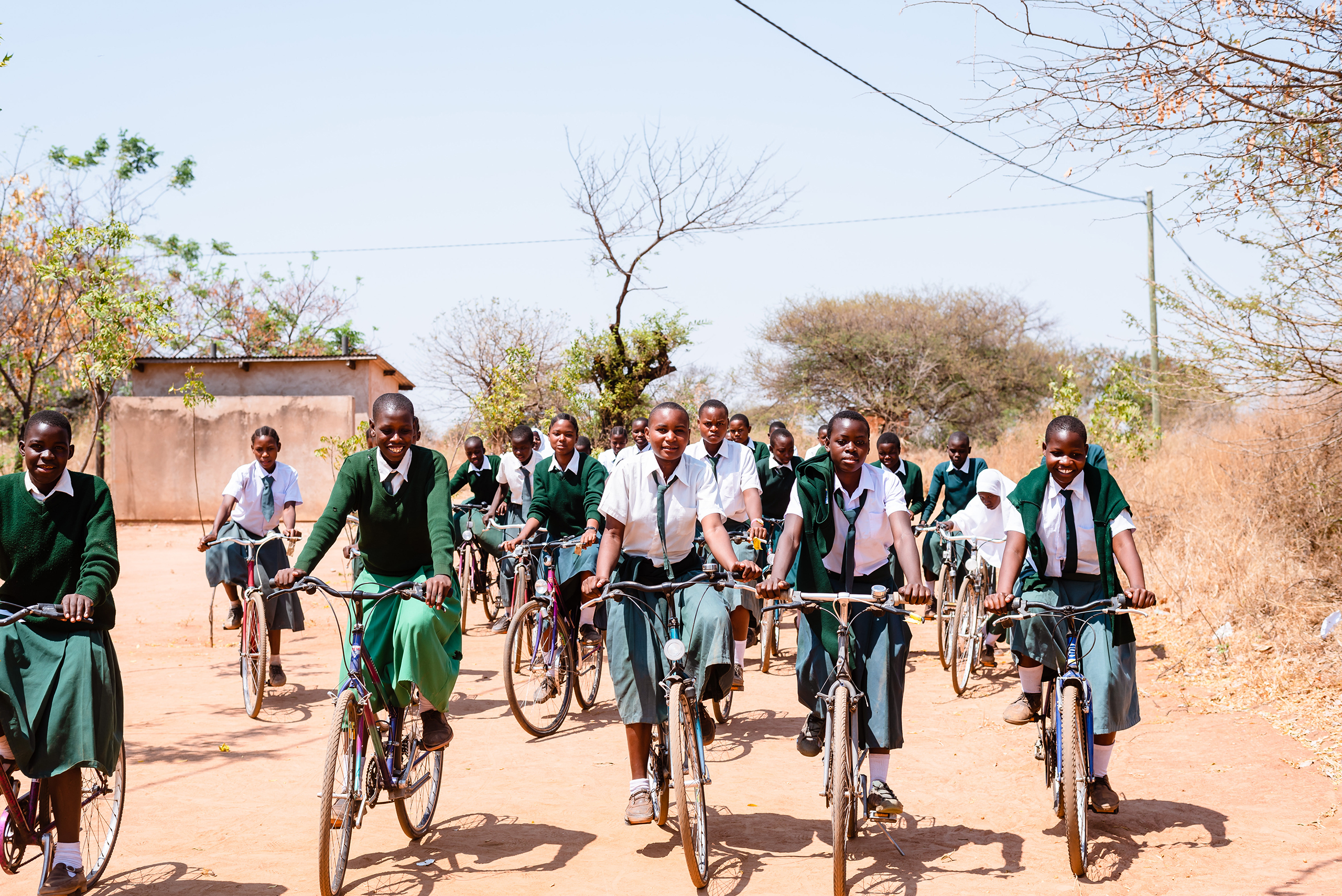 Tansania 2020, Bike to School © Chimwemwe Mkandawire
